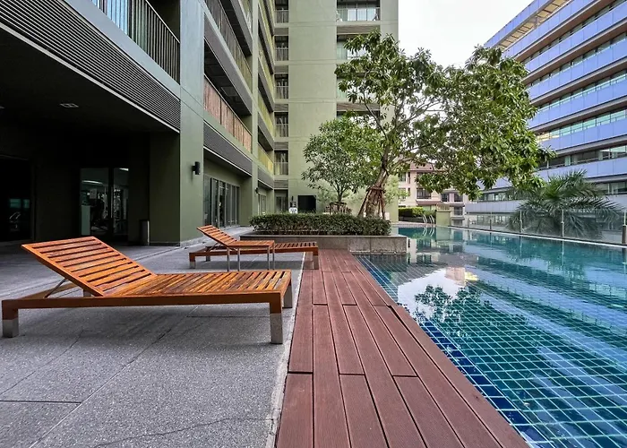 펜션 Expansive Modern - Bts Phrom Phong - Ultra Fast Wifi